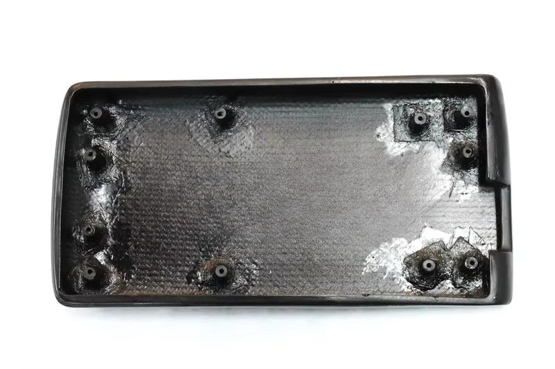 Trade Assurance Carbon Fiber Centre Console Arm rest Fit For 1995-1998 Skyline R33 GTR GTS Centre Console Armrest Replacement